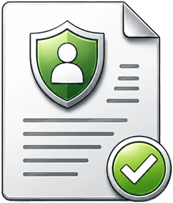 Icon Prüfung der Datenschutzerklärung