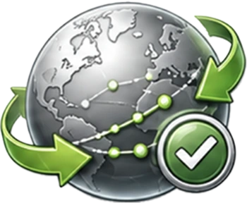 Icon Dritlandtransferprüfung und TIA